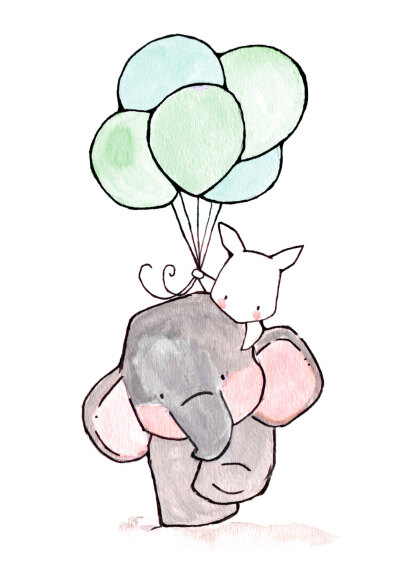 多彩气球啦啦啦