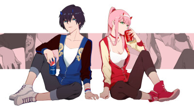 darling in the franxx
hiro
zero two
@ziyang