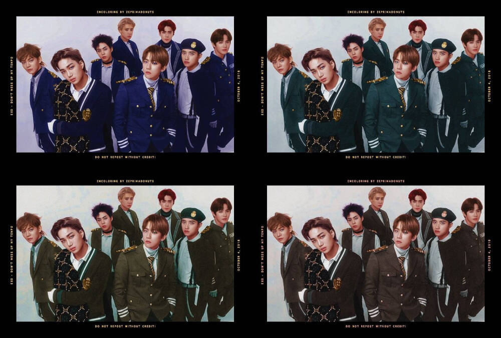 exo正规五辑dontmessupmytempo