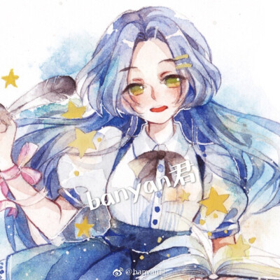 水彩 手绘 动漫头像 [醉仙阁]
画师:banyan君 /侵删致歉/