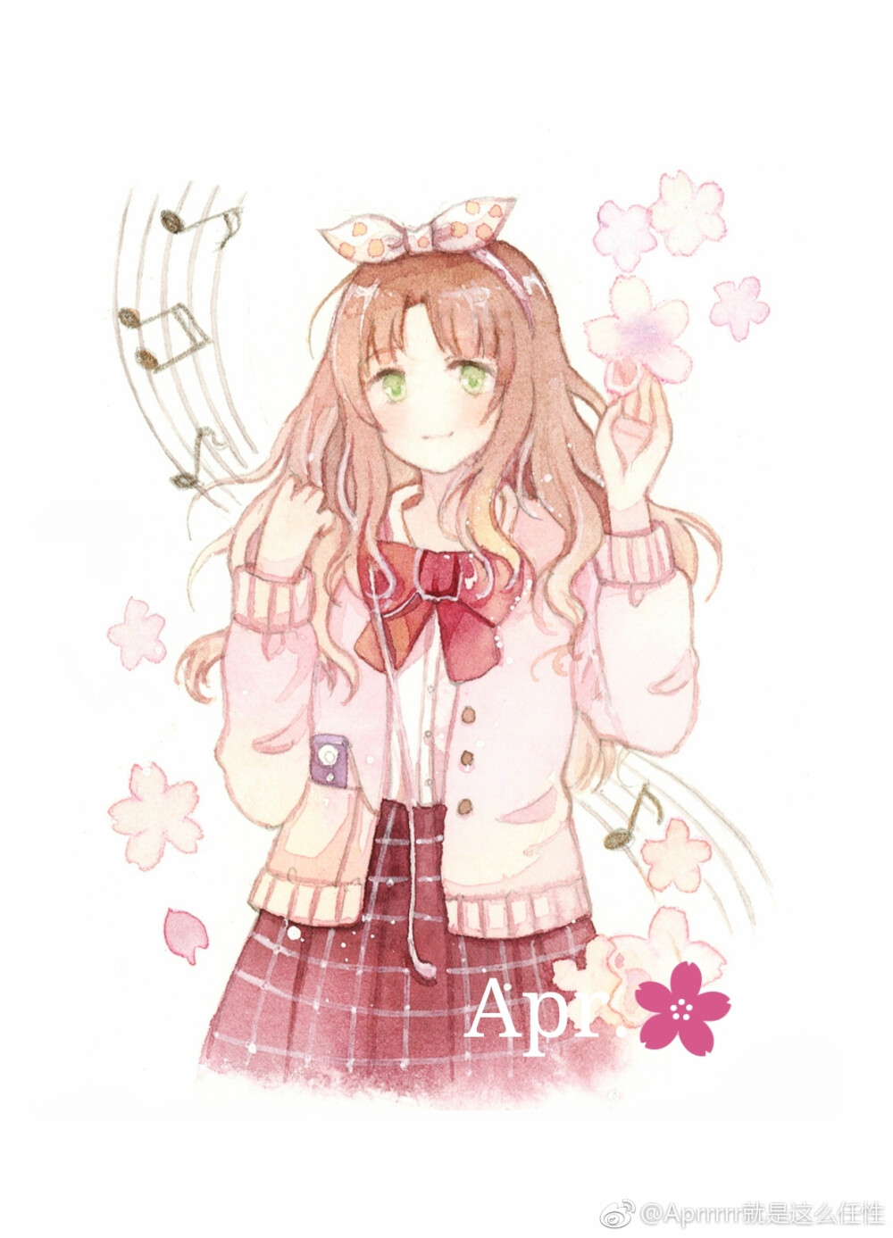 水彩手绘动漫头像by醉仙阁