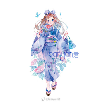 水彩 手绘 动漫头像 [醉仙阁]
画师:banyan君 /侵删致歉/