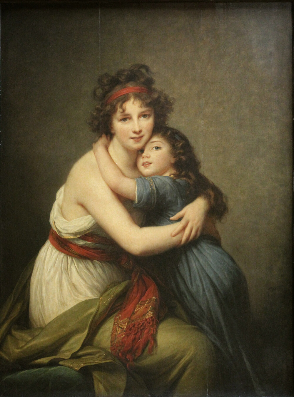 Élisabeth Vigée Le Brun - Self-Portrait with Her Daughter (1789)
https://en.wikipedia.org/wiki/Élisabeth_Vigée_Le_Brun#/media/File:Self-portrait_with_Her_Daughter_by_Elisabeth-Louise_Vigée_Le_Brun.jpg