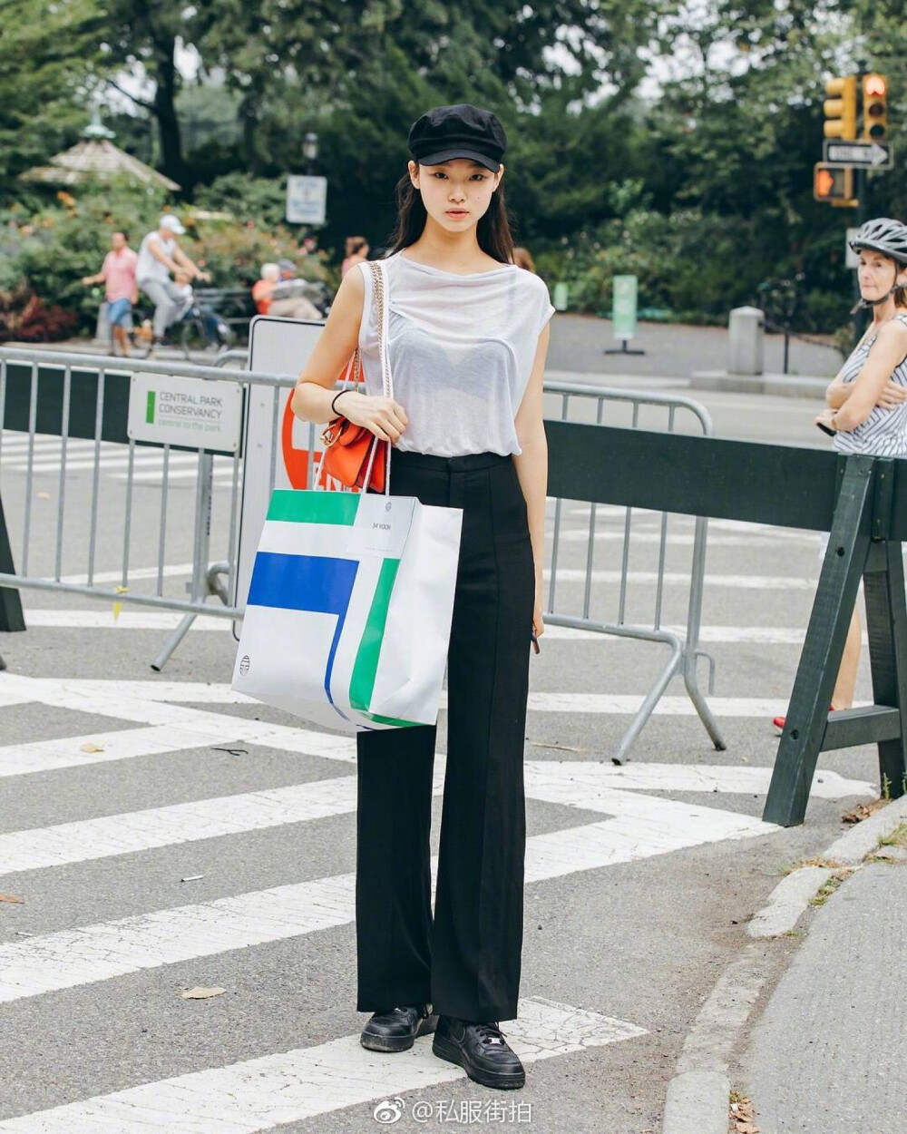 欧美街拍 模特街拍 streetstyle