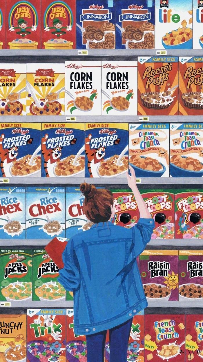 真的好喜欢Ujin的插画
壁纸