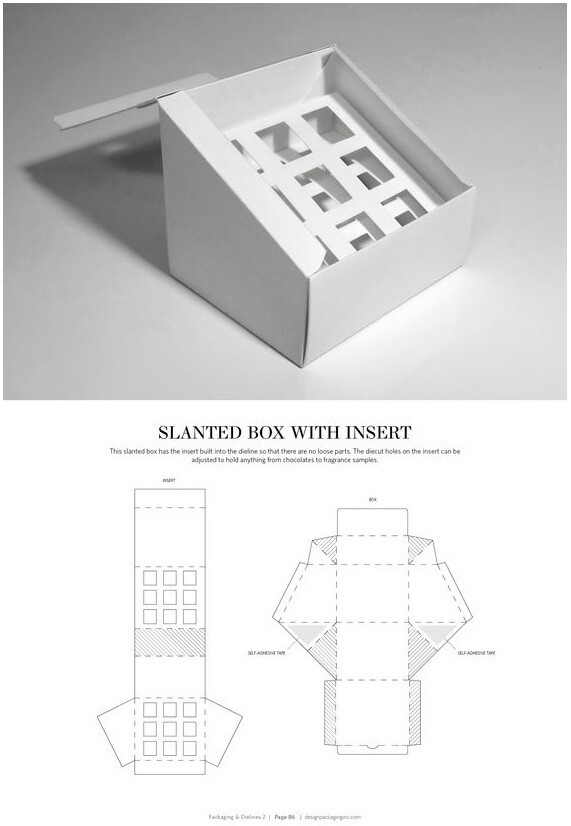 盒型包装设计展开图，收藏起来慢慢折~ ????