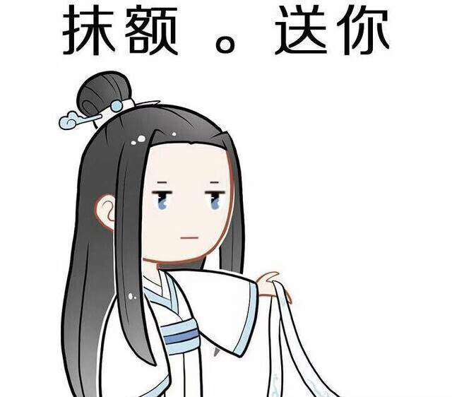 古风 头像 魔道祖师 蓝忘机表情包