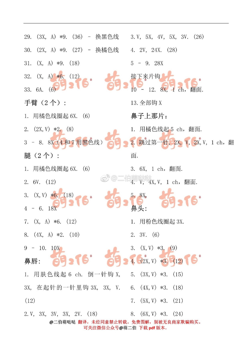 Q版跳跳虎 驴子 图解