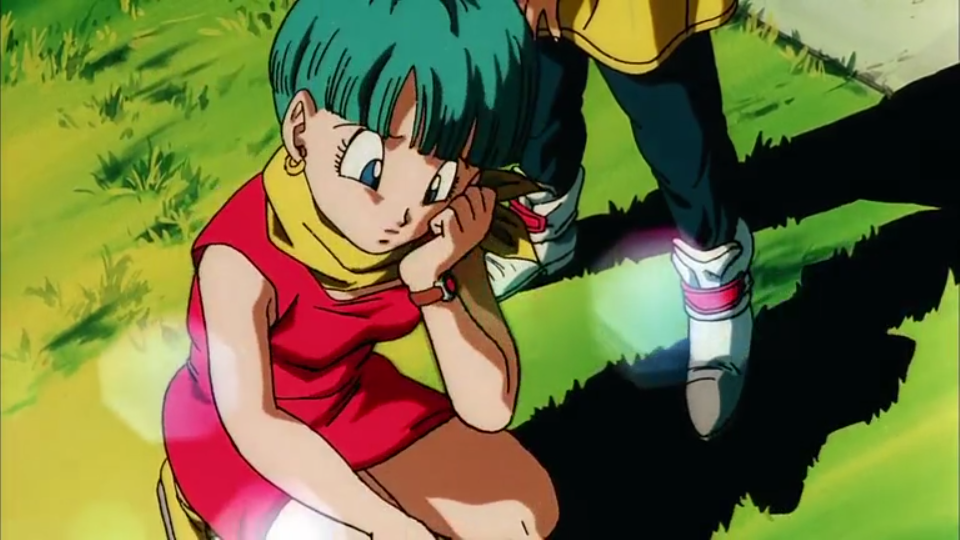 布尔玛龙珠z剧场版悟空与贝吉塔的合体复活自截图