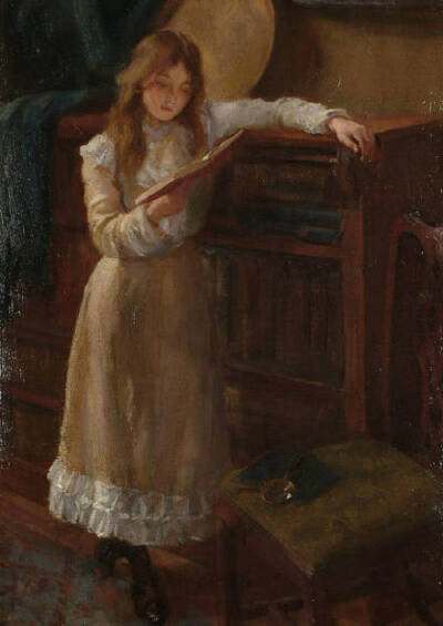 维多利亚时代的英国画家George Elgar Hicks 