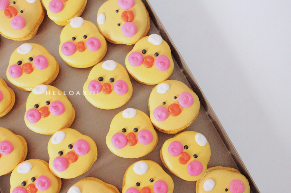 玻尿酸鸭造型马卡龙