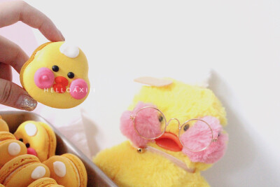 玻尿酸鸭造型马卡龙