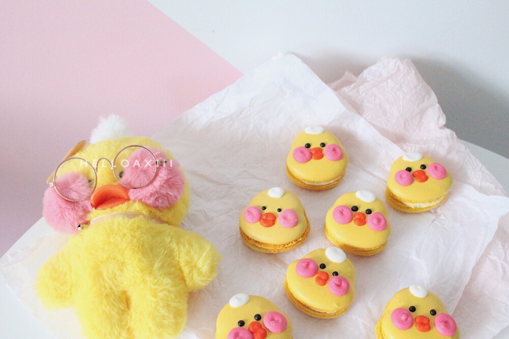 玻尿酸鸭造型马卡龙