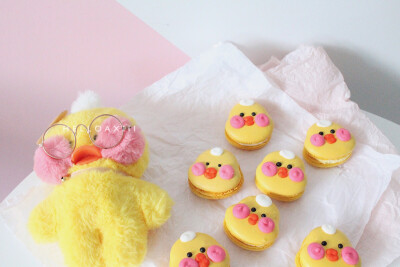 玻尿酸鸭造型马卡龙