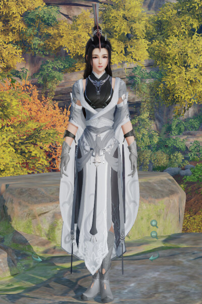 剑三 道姑校服 守柔·燕云套