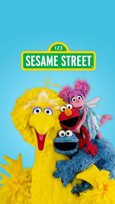 iPhone 壁纸 芝麻街 sesame street