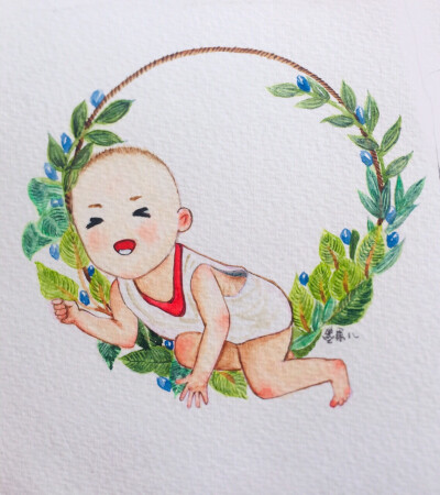 小王宝，花环baby3 ​​​