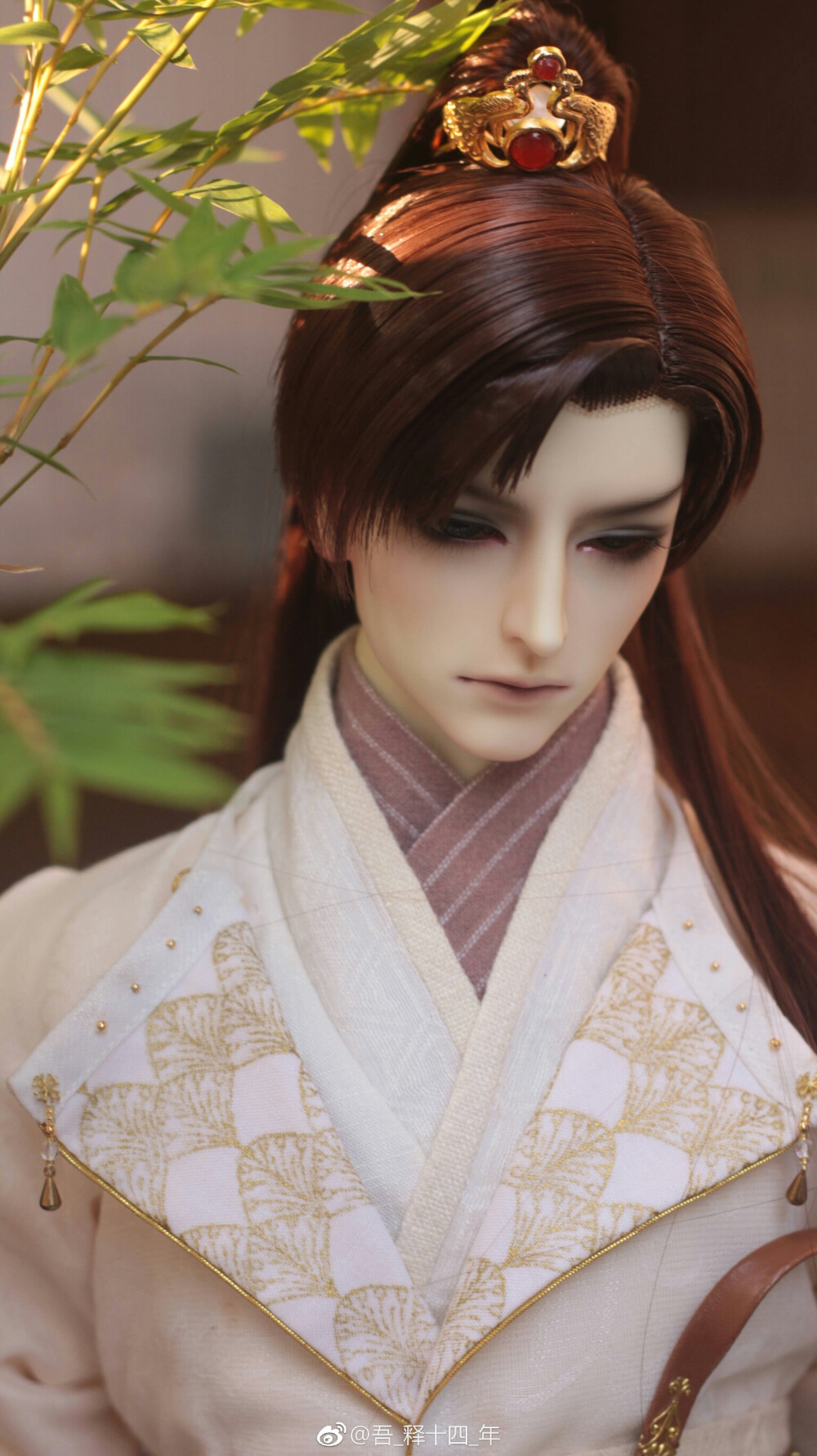 古风美男sd娃娃bjd玩具人偶壁纸萌物