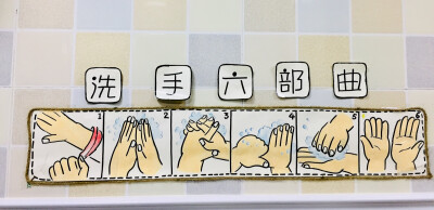 洗手六部曲