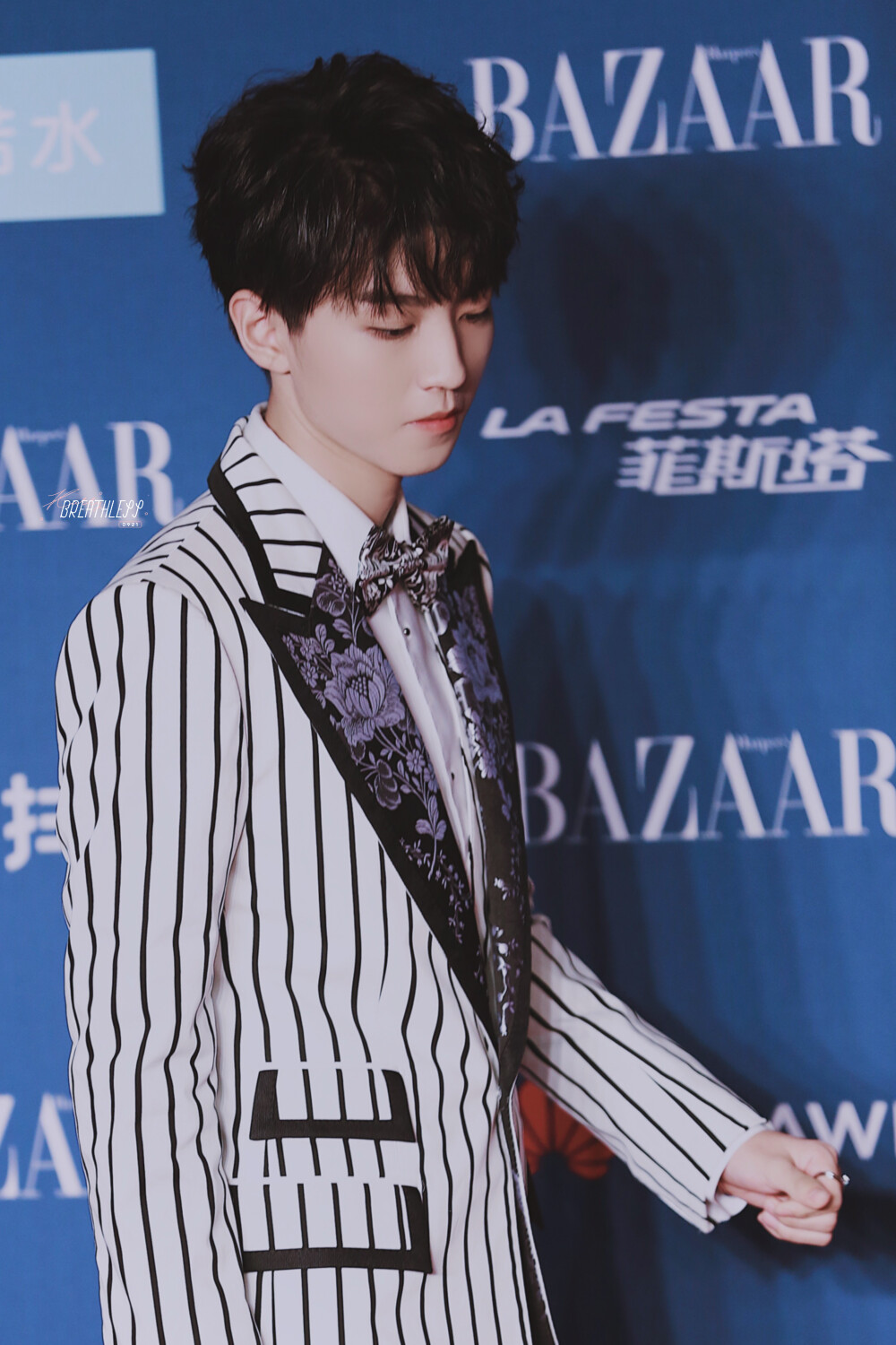 2018王俊凯BAZAAR明星慈善夜 cr.logo