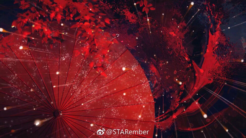 天官赐福 花怜红色系
crwb：STARember