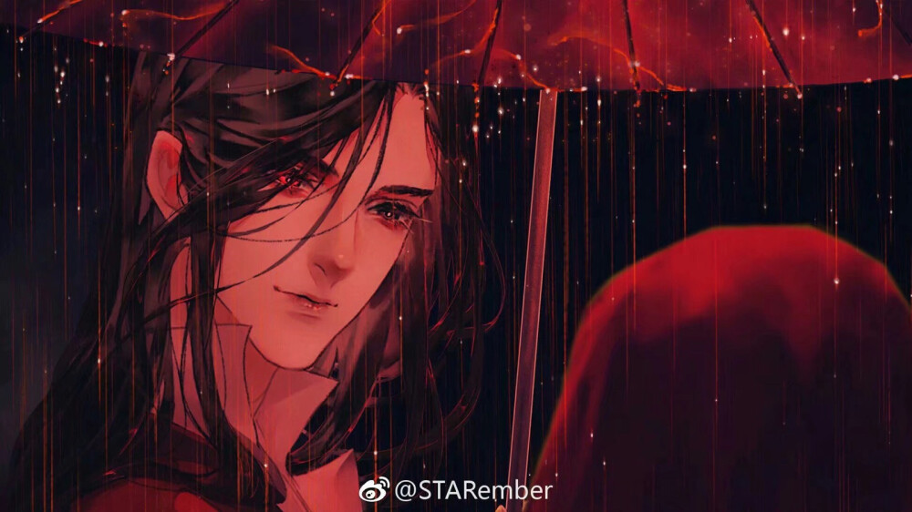 天官赐福 花怜红色系
crwb：STARember