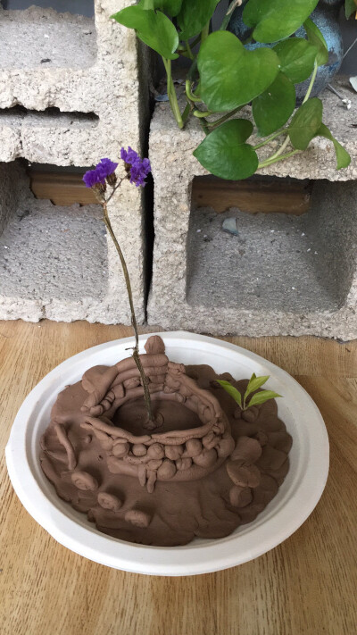 幼儿园大班陶艺作品