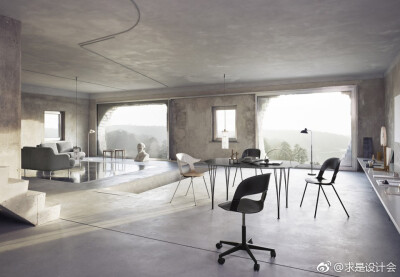 千变万化的模块座椅 / Layer x Fritz Hansen。#求是爱设计# ​