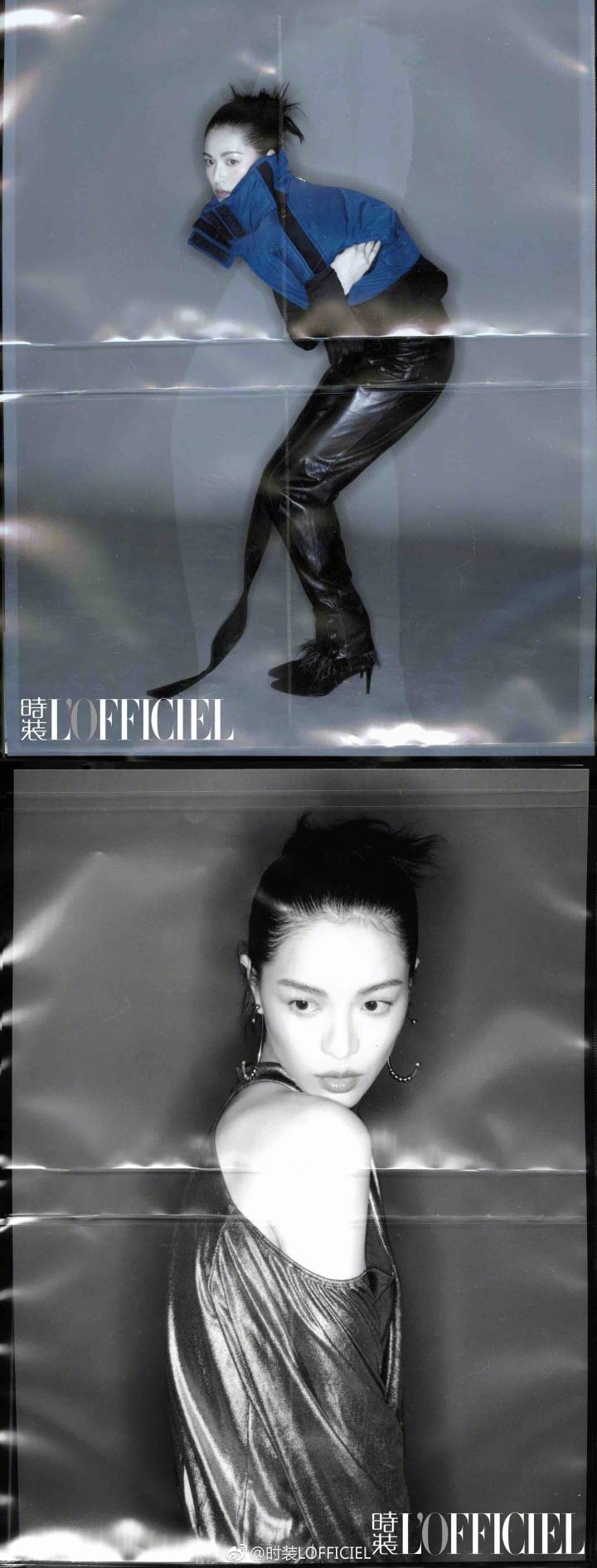 钟楚曦时装杂志十一月刊