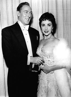 Michael Wilding and Elizabeth Taylor - Elizabeth and second husband Michael Wilding , early 1950s