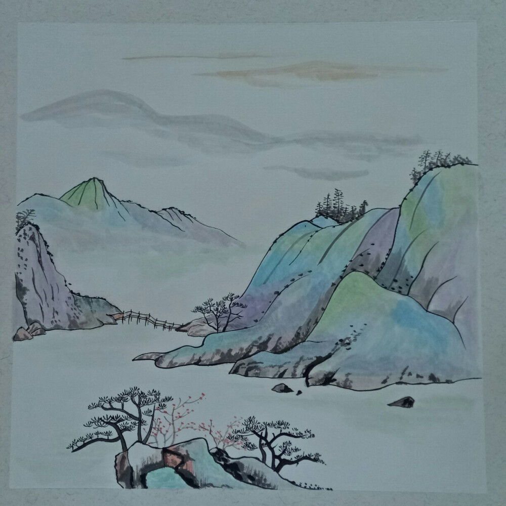 山水画