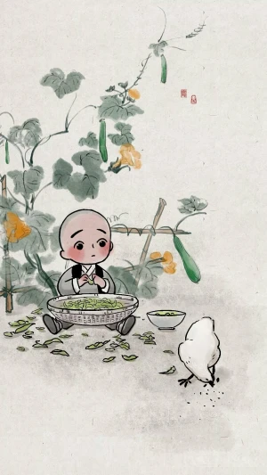 一禅小和尚- 堆糖
