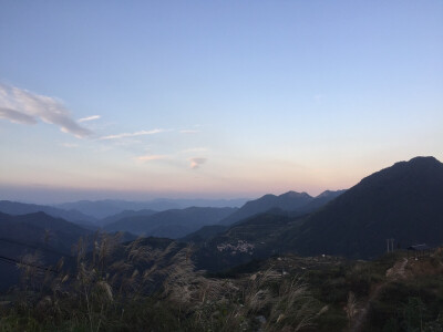 丽水松阳的山景很美