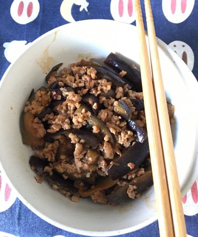 红烧茄子盖饭
12/10/18 晚