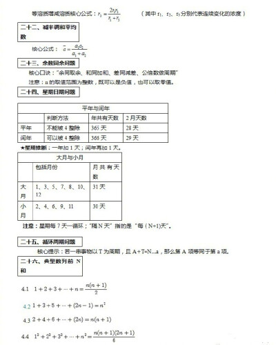 公务员考试行测中的公式大全，必须要掌握的公式都在这里了。 ​