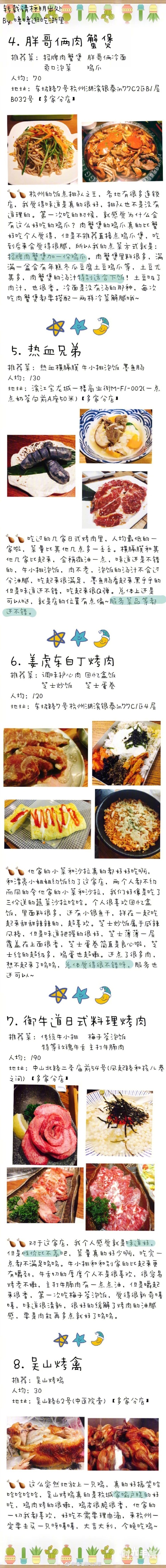 【杭州65家美食餐厅分享】包含早餐、甜品、本帮菜的美食地图收好作者：噜噜逛吃浙里 ​​​​