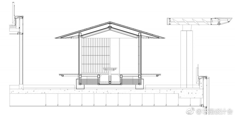 空中茶室，温哥华 / 隈研吾建筑都市设计事务所。#求是爱设计# ​