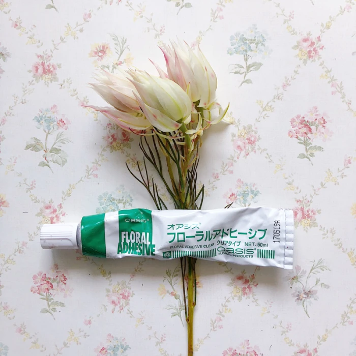 Floral Adhesive clear