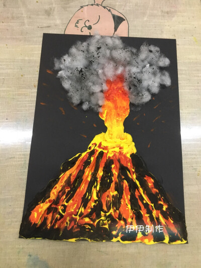 火山爆发