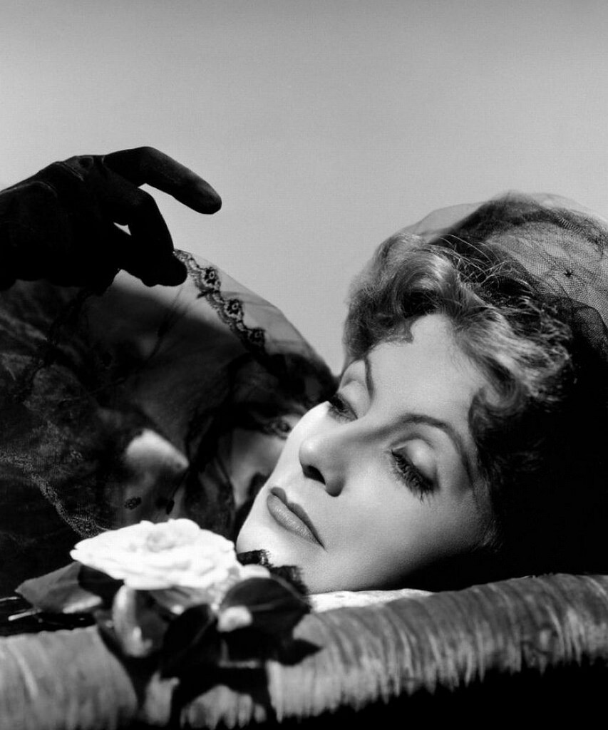 Greta Garbo for Camille directed by George Cukor, 1936. Photo by Clarence Sinclair Bull ​​​