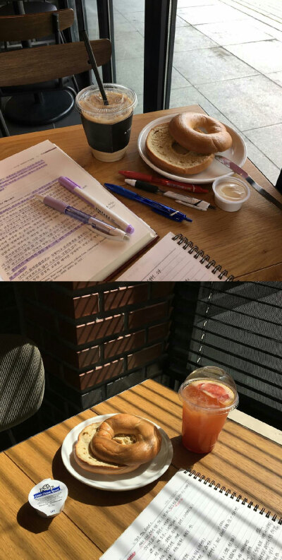 咖啡馆 × studying