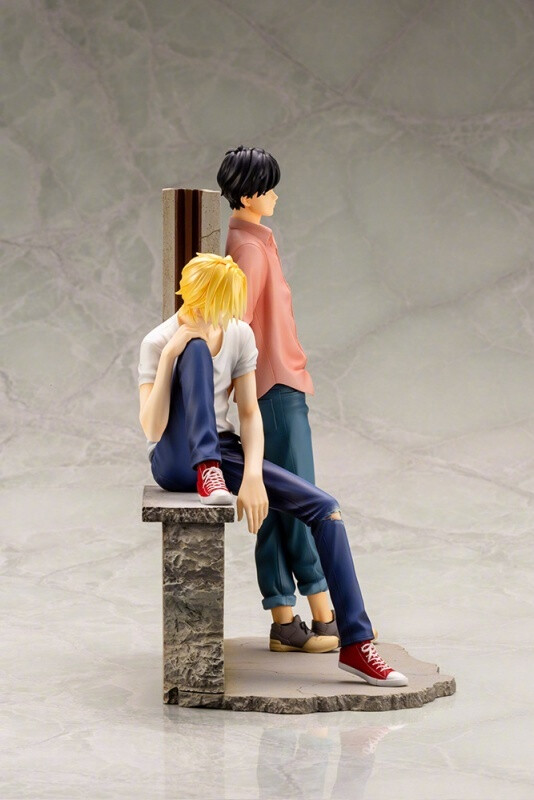 壽屋 BANANA FISH 1/8 亞修&amp;英二 開訂 23760円(含稅) 2019年4月發(fā)售※ 圖9為壽屋SHOP限定替換特典「亞修 夜明けの寢顔ver.」 ?