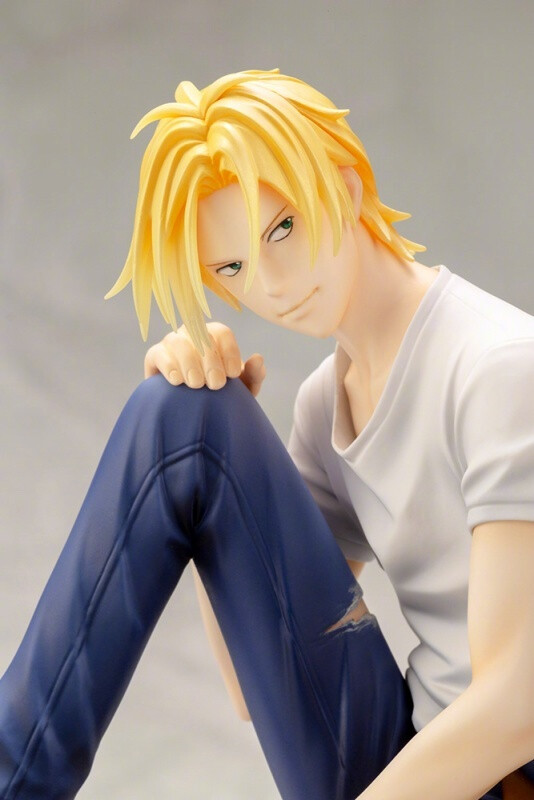 壽屋 BANANA FISH 1/8 亞修&amp;英二 開訂 23760円(含稅) 2019年4月發(fā)售※ 圖9為壽屋SHOP限定替換特典「亞修 夜明けの寢顔ver.」 ?