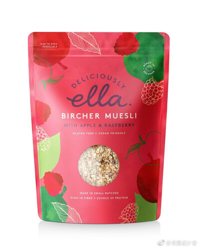 Deliciously Ella 食品包装设计。#求是爱设计# ​