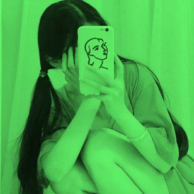 绿色系女头