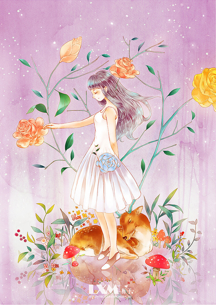 lxm梅子—花的姿态