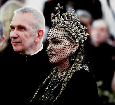 Madonna & Gaultier at the Met Gala, May 7 2018 ​​​