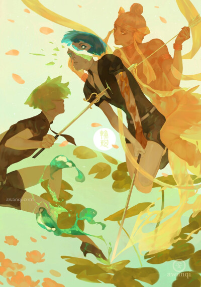 画师：aw anqi