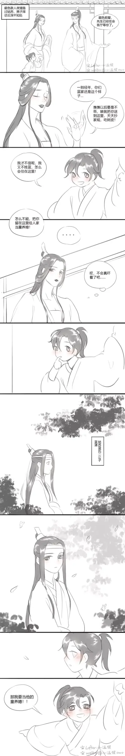 魔道祖师忘羡 幼驯染 藏色散人