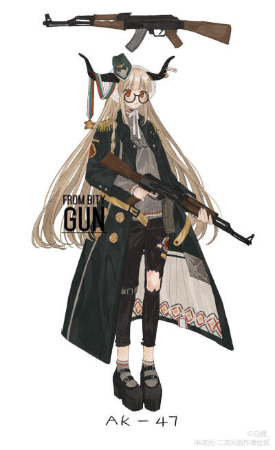 GUN
po:白缇_